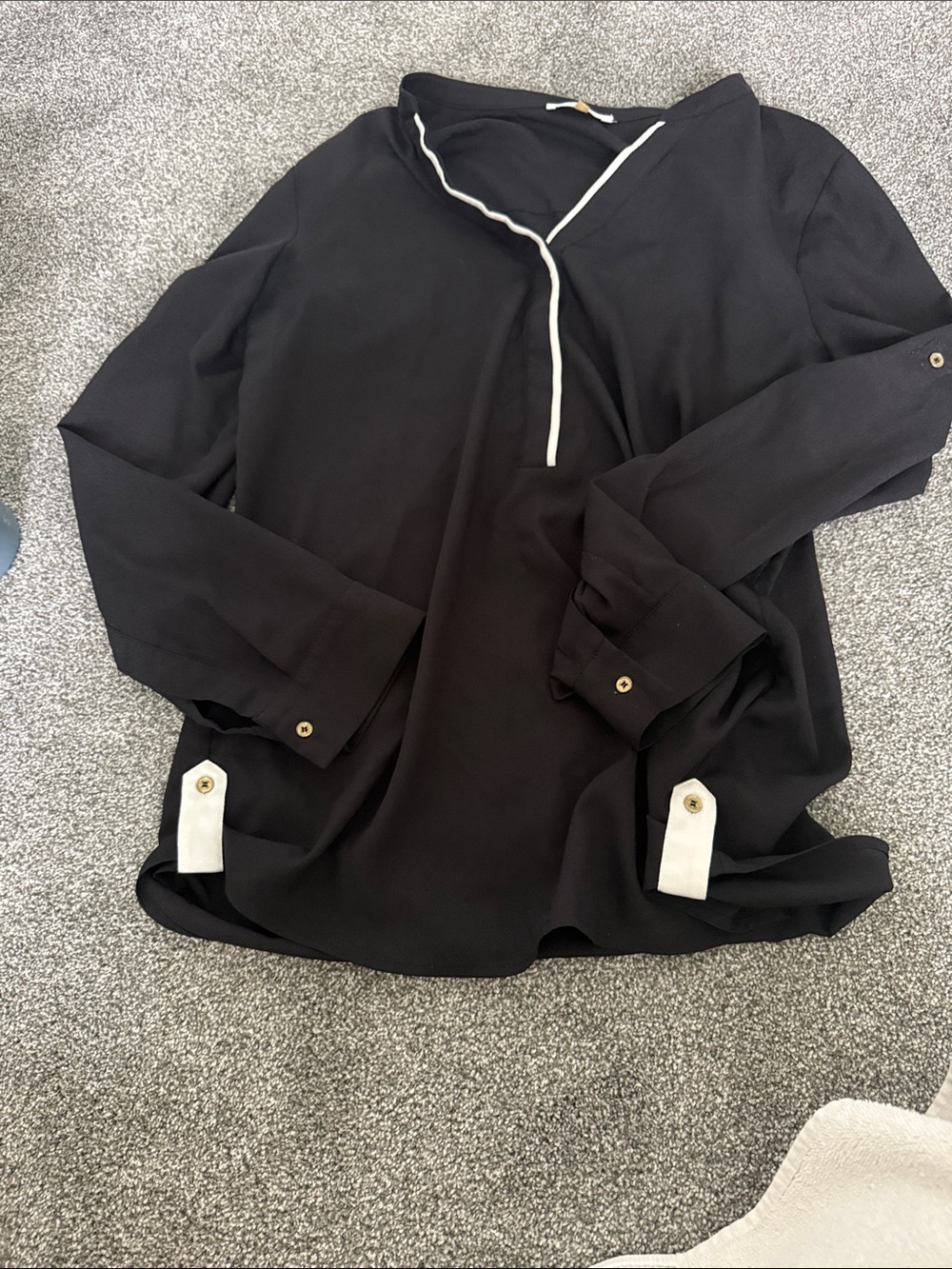 Calvin Klein Black Blouse